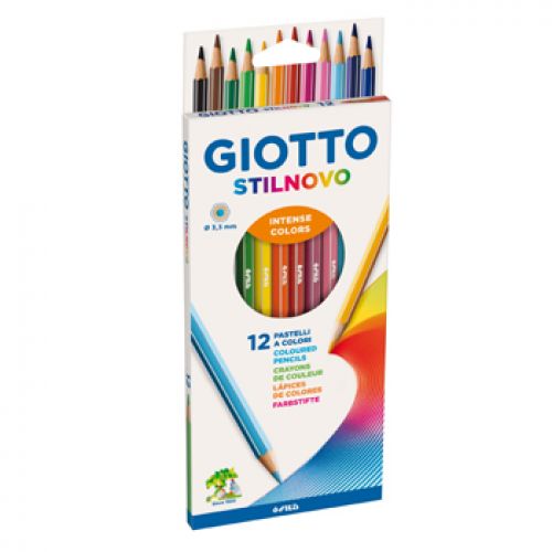 Lapis Cor 18cm Giotto Stilnovo Cx Cartao 12un , Giotto , 160256500 , 8000825256509
